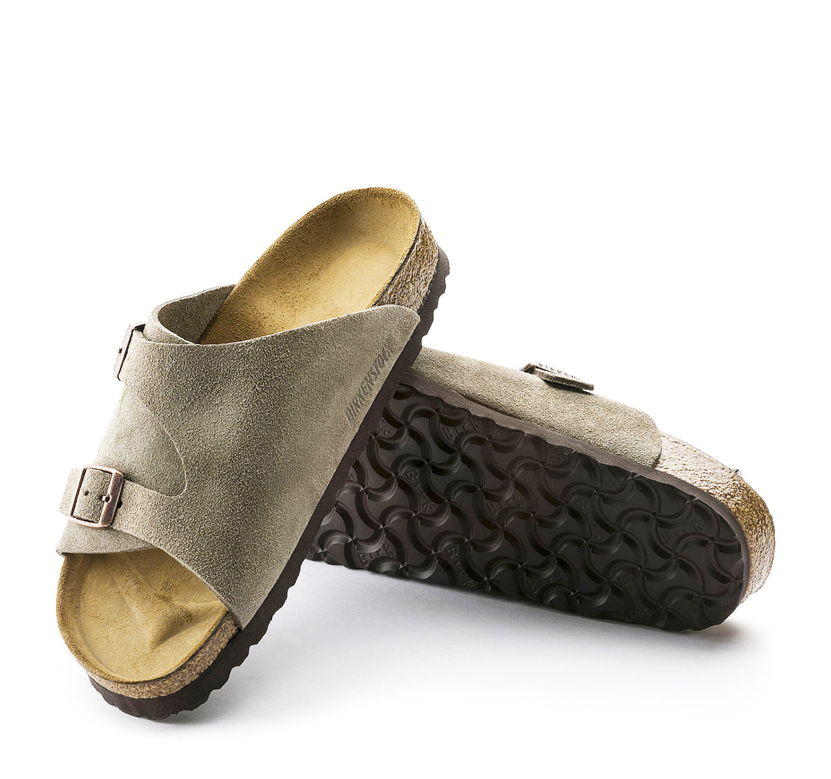 Birkenstock Zurich Suede Leather Sandal– On The EDGE display picture 1