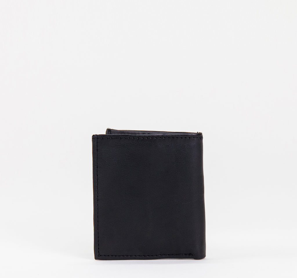 EDGE Bi-Fold Leather Wallet with Logo - EDGE - On The EDGE