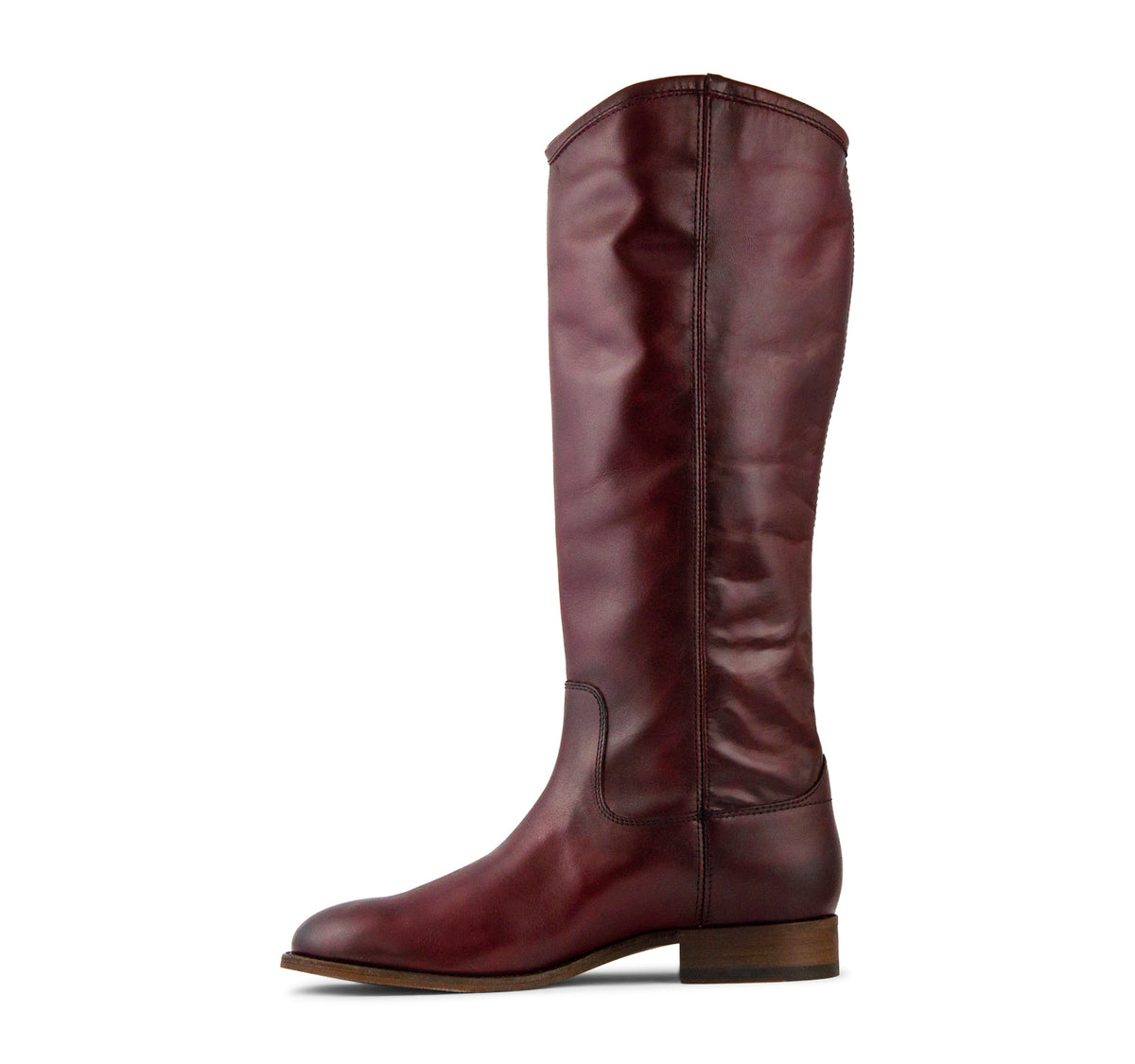 Frye Melissa Button 2 Tall Women s Boot in Wine On The EDGE