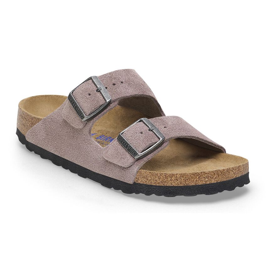 Birkenstock Arizona Soft Footbed Suede Sandal