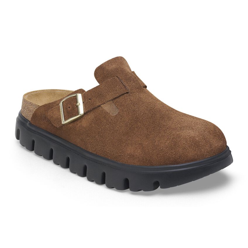 Birkenstock Boston Chunky in Suede