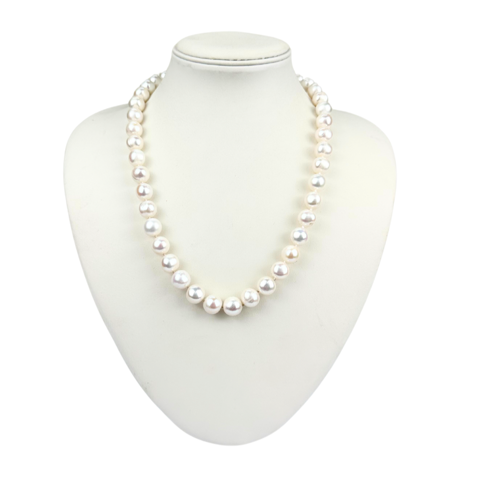 Sweet N Single Line Pearl Necklaces -Pearl Necklaces| Surat Diamond Jewelry