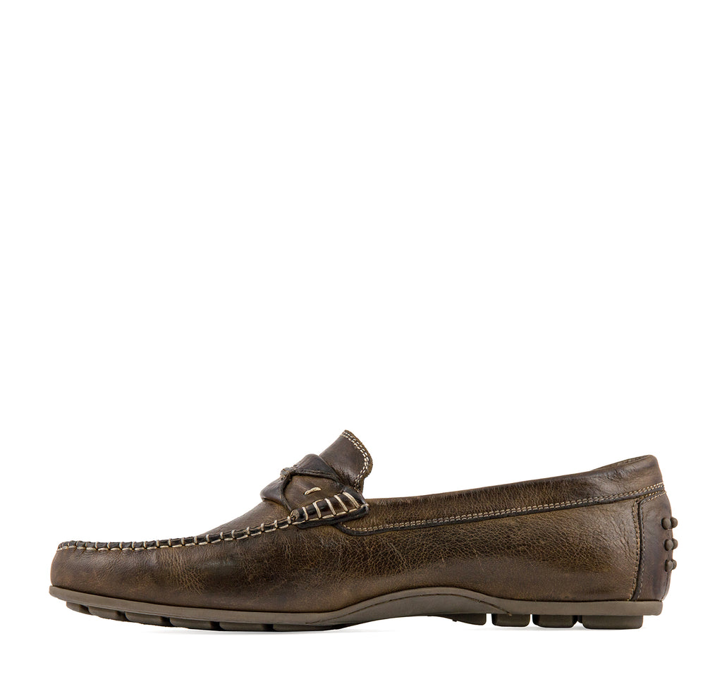Calzoleria Toscana Positano Loafer in Brown - On The EDGE