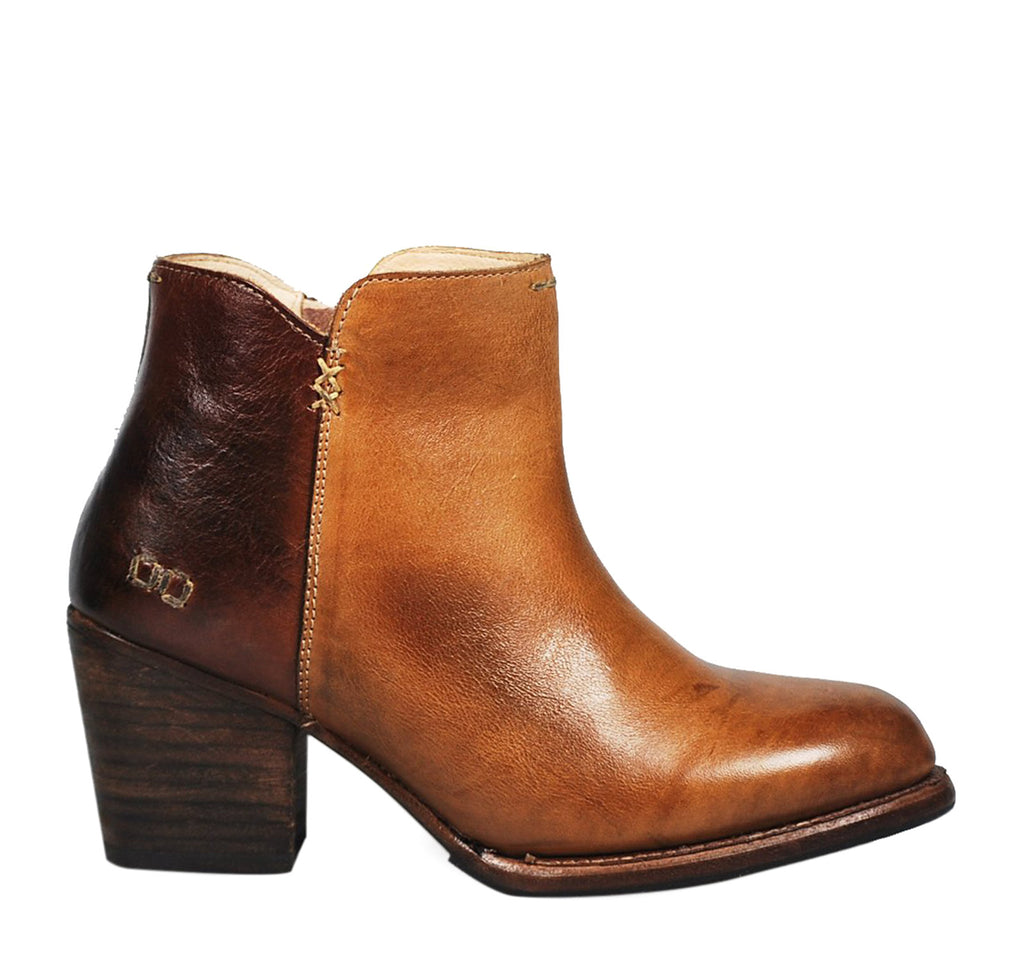Bed Stu Yell Women's Ankle Boot in Tan Teak Rustic - On The EDGE