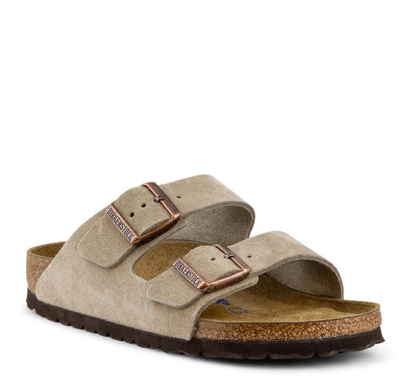 Shop Birkenstock Arizona Soft Footbed Suede Sandals
