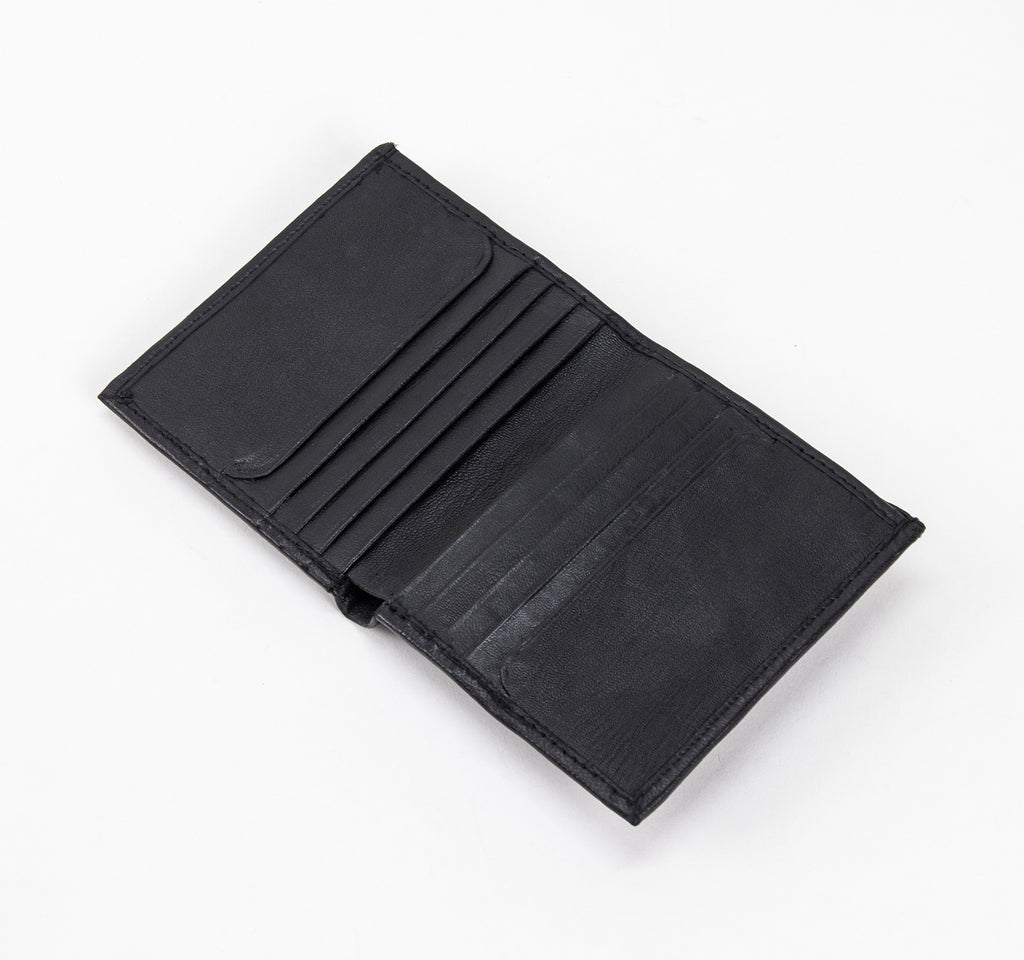 EDGE Bi-Fold Leather Wallet with Logo - EDGE - On The EDGE