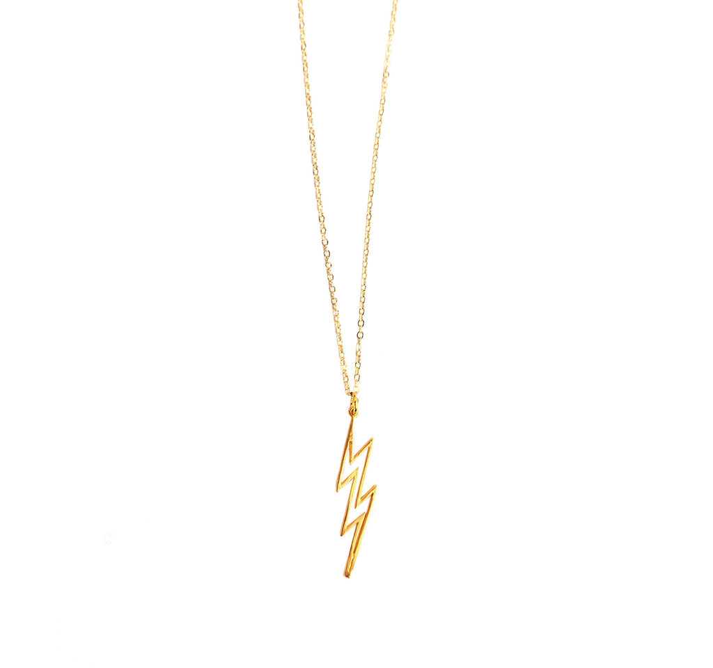 Lightning Bolt Necklace - Luxe Group - On The EDGE