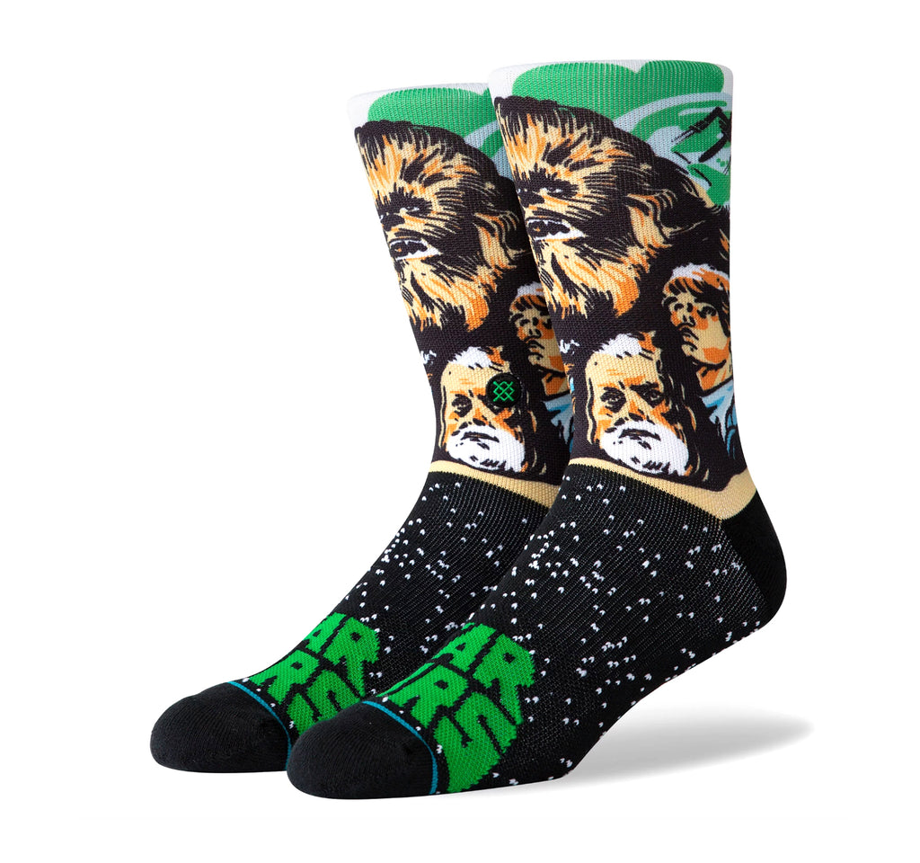 Stance Classic Crew Men's Socks in Chewbacca - Stance - On The EDGE
