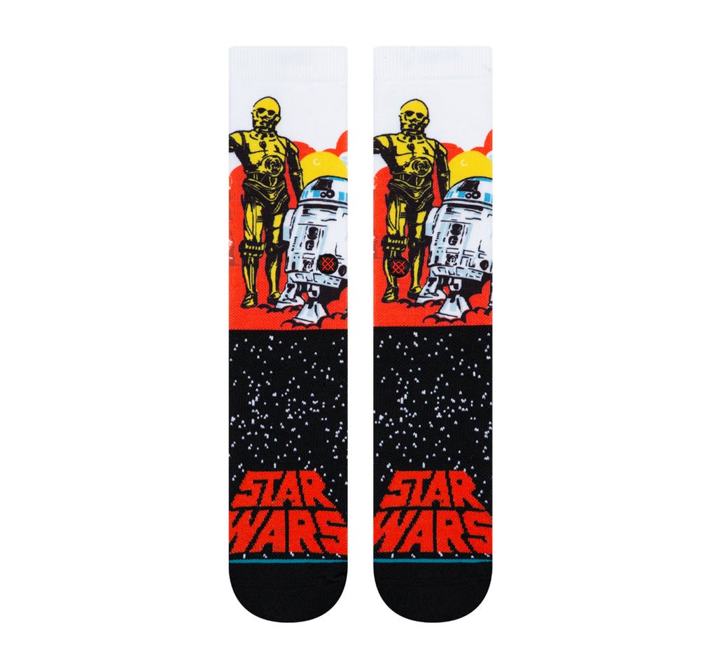 Stance Classic Crew Men's Socks in Droids - Stance - On The EDGE