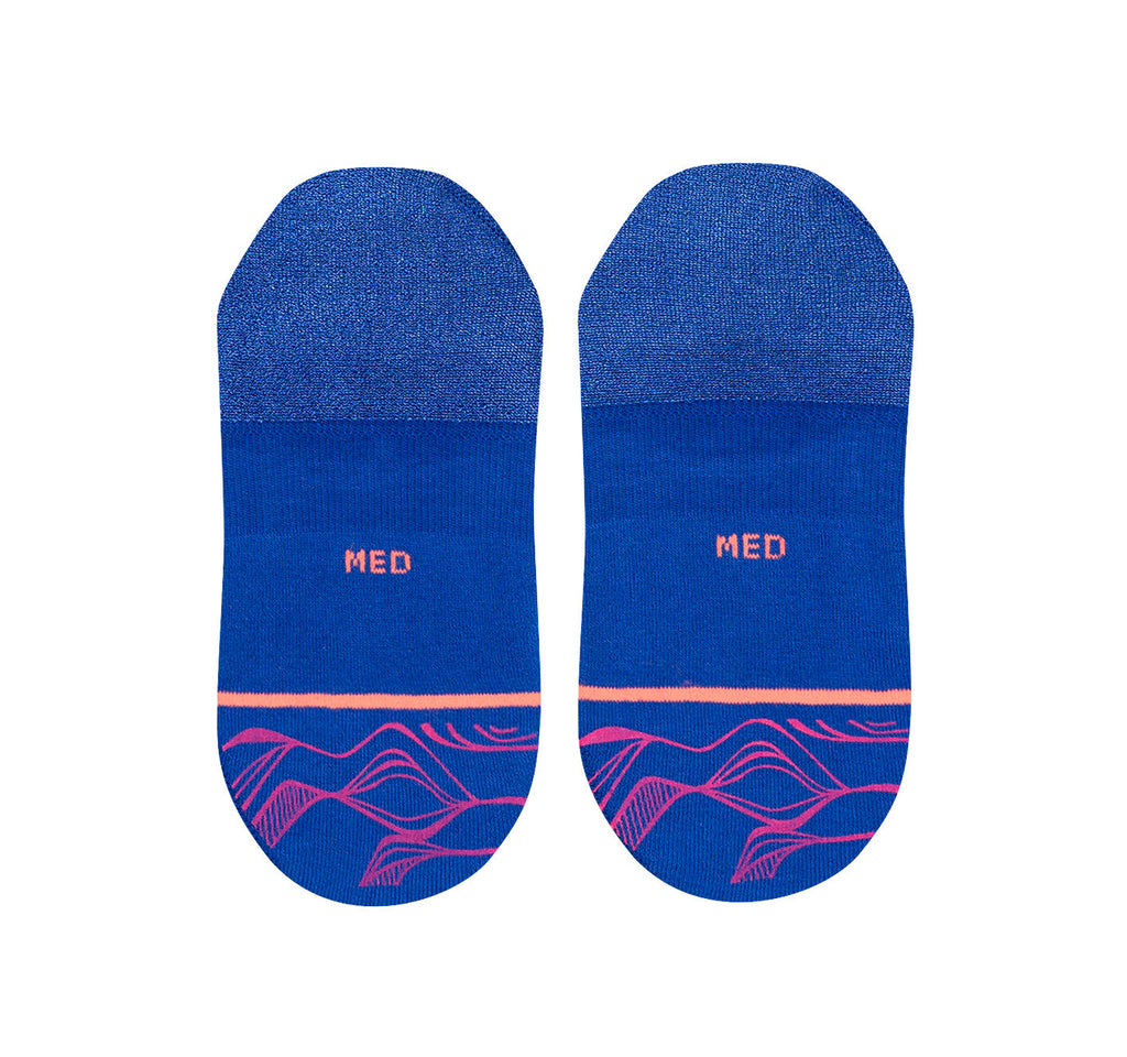 Stance Super Invisible 2.0 Socks in Fluid Blue - On The EDGE