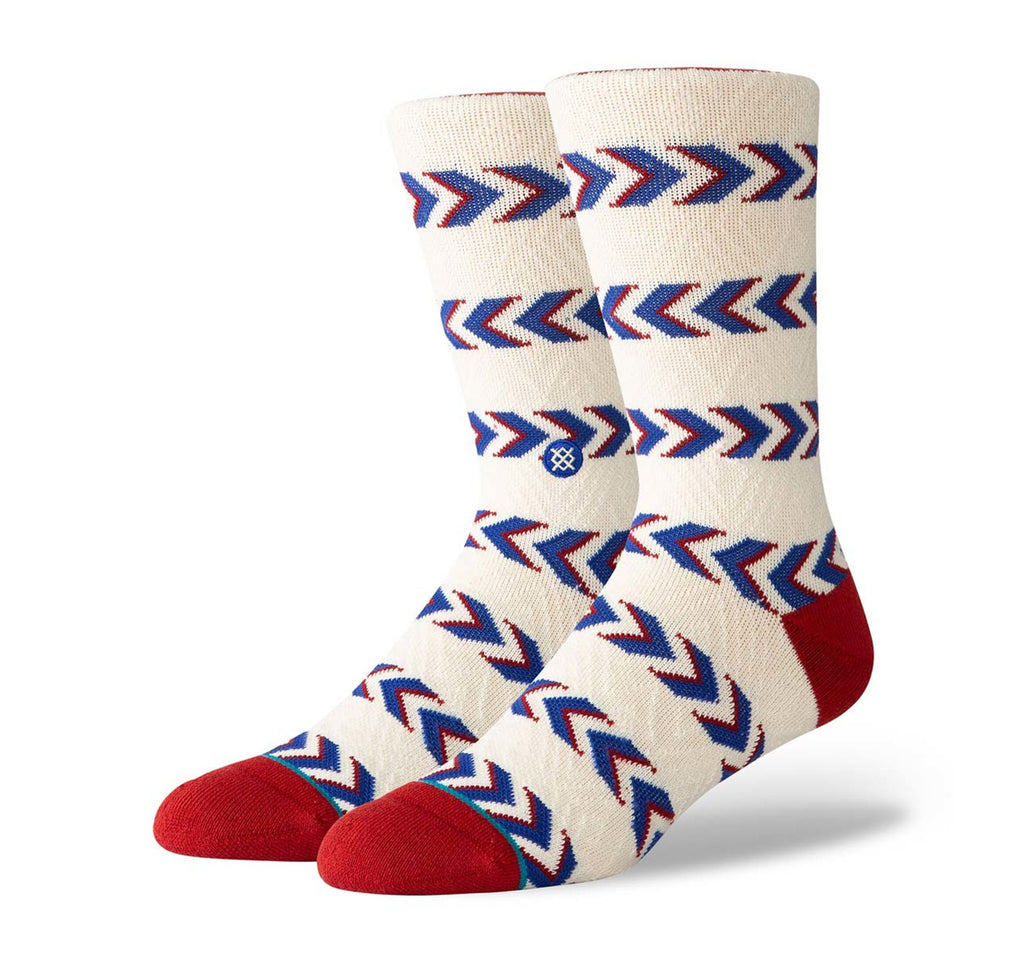 Stance Classic Crew Socks in Friendship Stripe - Stance - On The EDGE