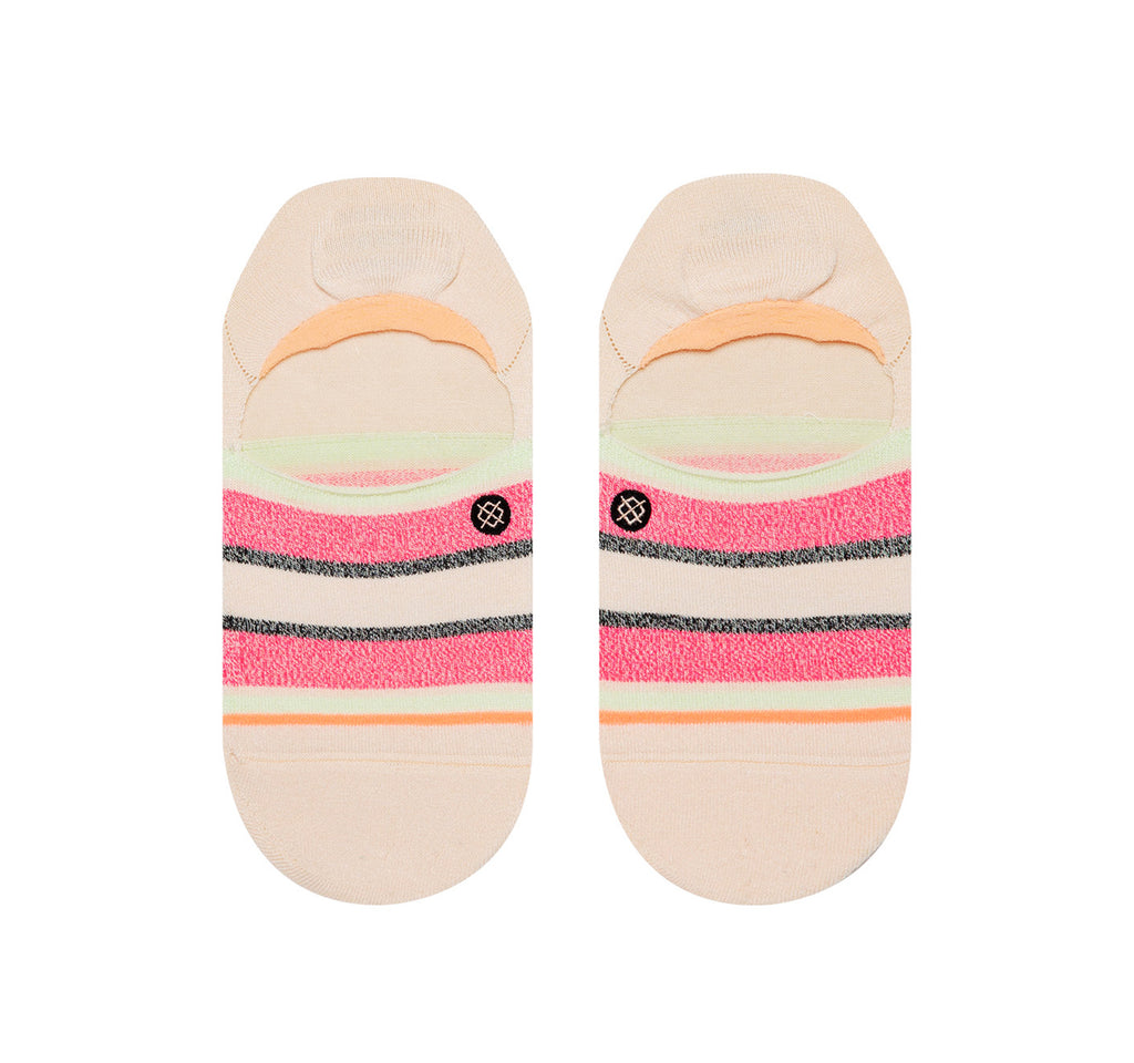 Stance Super Invisible 2.0 Butter Blend Women's Socks in Watermelon Stripe - On The EDGE