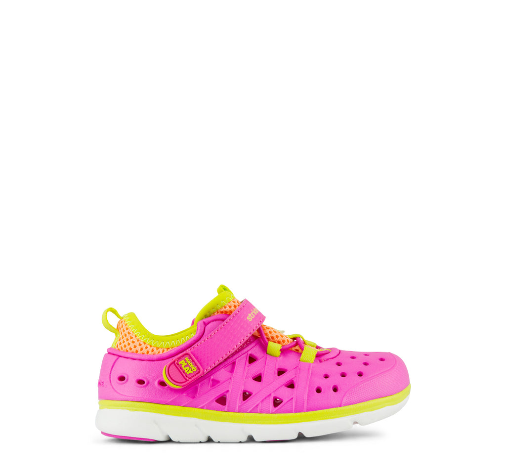 Stride Rite Made 2 Play Phibian Girls' Sneaker in Pink - Stride Rite - On The EDGE