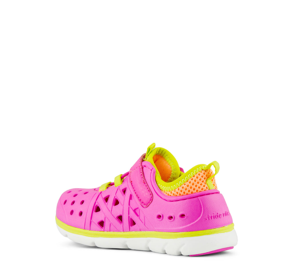 Stride Rite Made 2 Play Phibian Girls' Sneaker in Pink - Stride Rite - On The EDGE