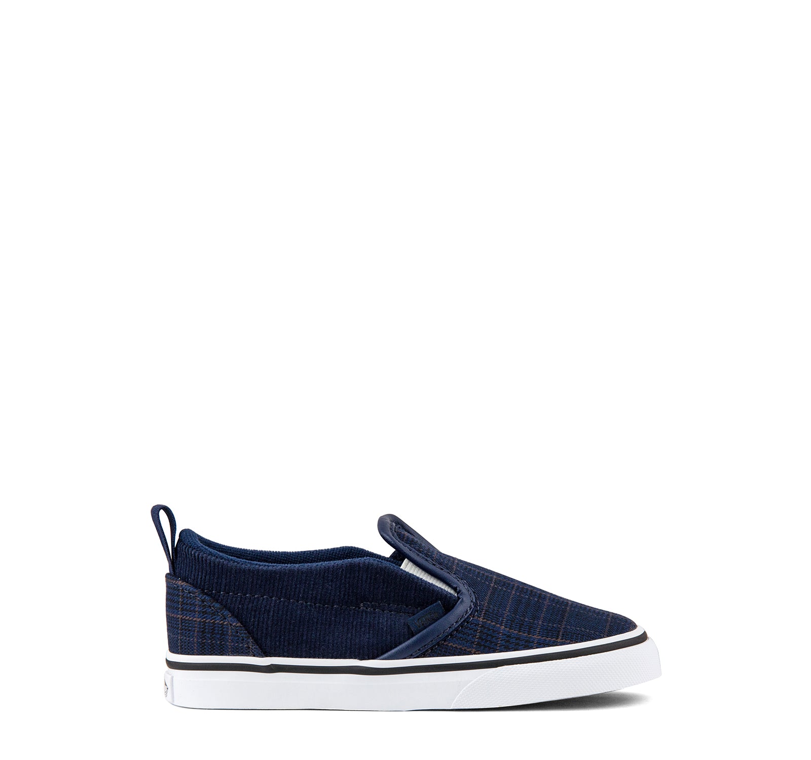 Vans Toddler Suiting Slip-On V (Dress Blues/True White) 8.0 Toddler